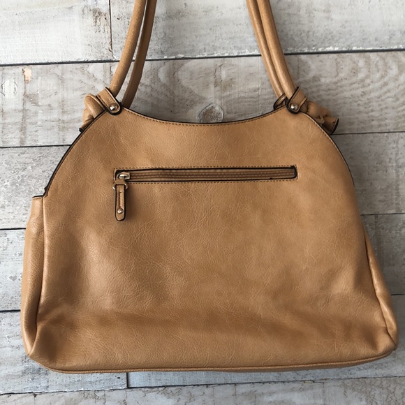 Baci Italian leather laser cut handbag - Picture 2 of 15